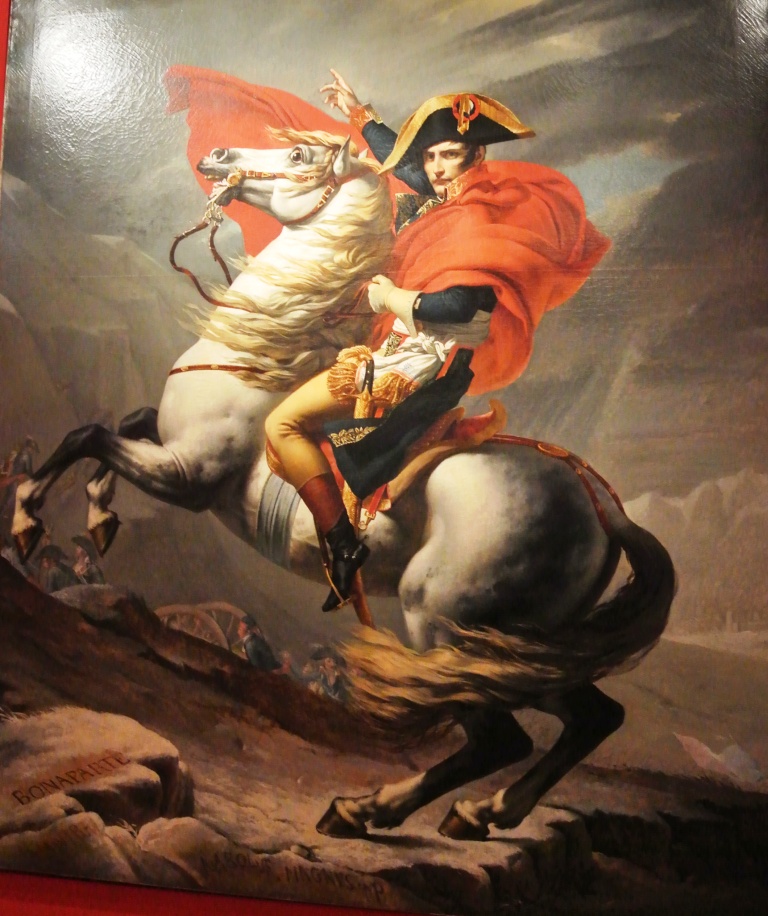 Napoleon, David, Crossing the Alps