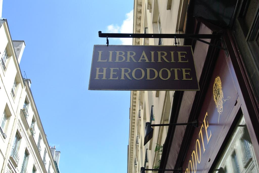 Bookseller, Paris, France
