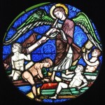 St. Chapelle, Cluny, stained glass window, Pari