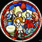 St. Chapelle, Cluny, stained glass window, Paris